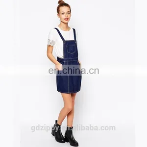 Express Dresses Glamorous Denim Pinafore Dress for Girls thumbnail-2
