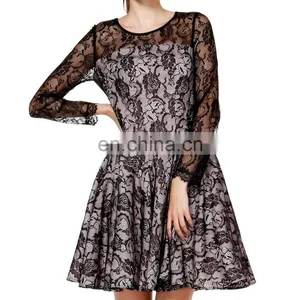 2016 New Arrivel Lace Dress Designs Ladies Fashion Lace Dresses thumbnail-1