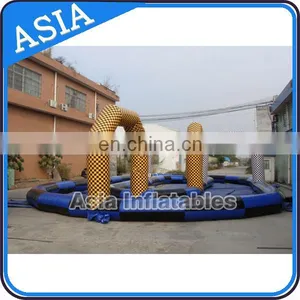 Outdoor Inflatable Zorb Track Games Kart Racing Trace Inflatables thumbnail-2