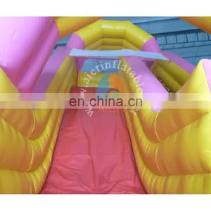 High Quality Inflatable Slide Pink Party for Kids Girls thumbnail-6