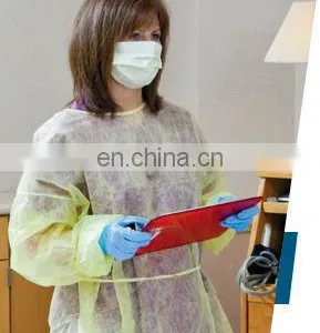 Disposable PP Isolation Gown thumbnail-1
