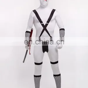 Ninja Costume Adult Full Body Suit 2nd Skin Zentai Halloween Fancy Dress thumbnail-3