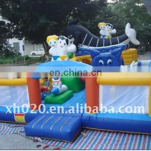 Endless Fun and Populare Outdoor or Indoor Commercial Grade Vinyl Tarpaulin Giant Inflatable Amusement Park FU019 thumbnail-1