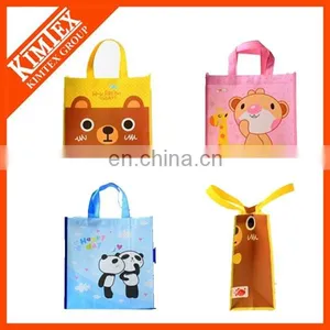 Happy Sky Blue Non Woven Shoulder Shopping Bag thumbnail-2
