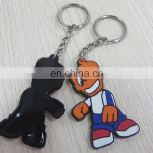 2016 New Custom Design Silicone Keychain With One Side Embossed Logo thumbnail-3