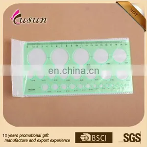 Factory Wholesale Cute Kids Patterning Letter Stencil Ruler thumbnail-5