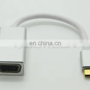 USB-C to VGA Adapter Type-C USB C to VGA Adapter for Apple New Macbook/ Chromebook Pixel thumbnail-6