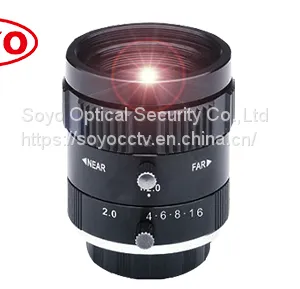 2/3 6mm 5.0 Megapixel Lenses Machine Vision FA Cctv Camera Lens thumbnail-2