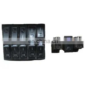 2017 Kexilong High Quality Reasonable Price Bus Accessories Dashboard Rocker Switch Button for Yutong Bus thumbnail-4