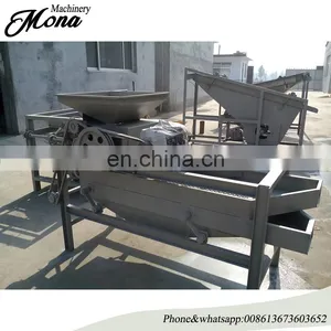 Nuts Breaking Machine/almond Dehuller Machines/hazelnut Shelling Remove Machine thumbnail-1