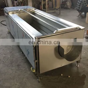 Potato Ginger Fruit Roller Washer Cleaner/Water Bubble Vegetable Washing Machine thumbnail-3