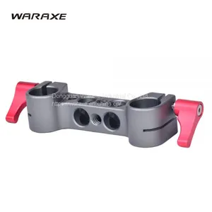 WARAXE DUAL RAILBLOCK CONNECTOR SUPPORT BRACKET FOR 15MM RAIL ROD SUPPORT SYSTEM 1970-G thumbnail-2