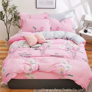 Changyi High Quality 100% Polyester Printed Brushed Fabric Making for Home Textile thumbnail-2