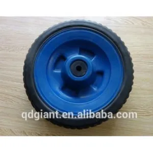 10 Inch Solid Rubber Baby Trolley Wheels thumbnail-1