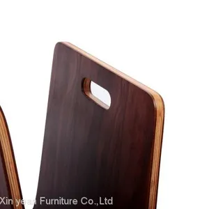 Office Mag Side Table Modern Walnut Accent Table as TV and Laptop Stand thumbnail-3