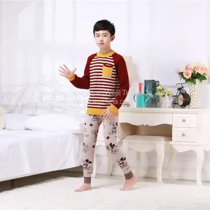 New Fashion Kids Jacquard Leggings Warm Soft Cashmere Lounge Trousers Price thumbnail-1