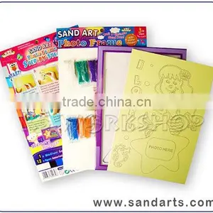 Sand Art Glitter With Photo Frame - Pre-packed Kit thumbnail-1