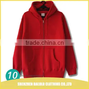 Hot Selling Anti-wrinkle Men Stylish Hoodie Jersey Fleec Jacket With 65% Cotton 35% Polyster thumbnail-2