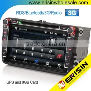 Erisin ES9611V 8 Inch Car Audio With GPS Bluetooth for Polo Navigation System thumbnail-1