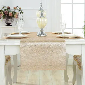 WANTU PVC GOLD Table Runner LS1420 thumbnail-1