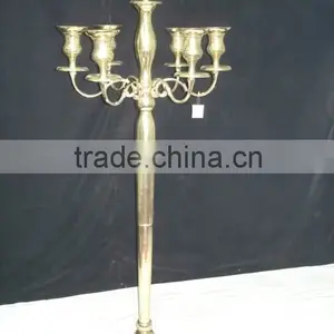 Aluminum Wedding Candelabra With Silver Finish thumbnail-4