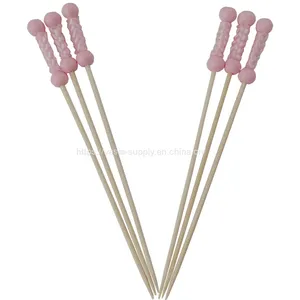Braided Pole Bamboo Bead Picks For Tokyo Sushi Skewers Sticks thumbnail-3