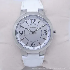 Stainless Steel Women Watches Water Resistance Genuine Leather Quartz Lady Watch thumbnail-5