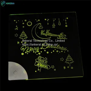 New Arrivals Laser Painting LED Christmas Glow Gift Cards Best Promotional Gifts for Kids thumbnail-3