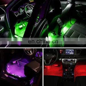 Interior LED Rock Lights Waterproof Car Strip Light Phone APP Remote Multicolor Neon Lighting for Jeep Truck ATV SUV Off Road thumbnail-4