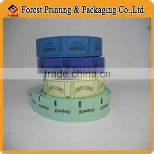 Printed Admit One Ticket,Single Roll Raffle Ticket thumbnail-5