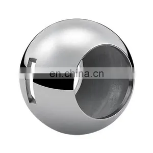 DN40/DN50/DN65 SS304 Stainless Steel Valve Ball for Iron 3 Way Water Ball Valve thumbnail-5