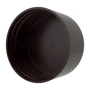 Black M8 M63 PE Flange Scaffolder Cap Thread Protector Plastic Pvc Pipe Outer Cover thumbnail-3