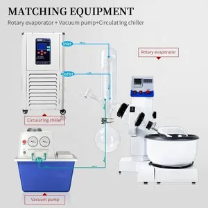 Lab 2L 5L 10L 20L 50L 100L Vacuum Distillation Rotovap Essential Oil Distiller Rotary Evaporator thumbnail-3