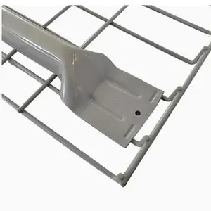 Industrial Flared Channel Heavy Load Capacity Flared Pallet Rack Wire Decking thumbnail-4