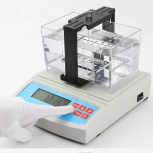 Hst 1200g Rubber Density Tester Electronic Plastic Densimeter Polymer Specific Gravity Testing Machine thumbnail-1