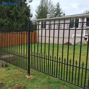 Heavy Duty Security Wall Grill Square Tube Iron Steel Metal Fence thumbnail-3