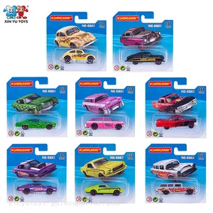 1:64 Scale Diecast Cars Metal Toy Vehicle 8 Models for Kids thumbnail-5