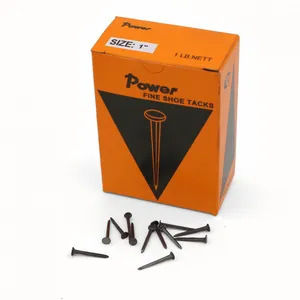 Stainless Steel Shoe Tacks - 500pcs/Pack for Industrial Footwear Production thumbnail-3