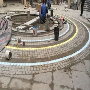 Led Floor Tile Lights, Ground-embedded Buried Strip Lights, Linear-shaped Chasing Lights, Non-standard Customized Sizes thumbnail-2