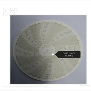 Chart Recording Paper 1a11ce for Japan Kokusai Temperature and Humidity Recorder Kc10 thumbnail-1