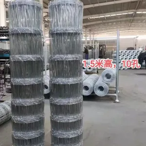 Hot-Dipped Galvanized Livestock Horse Fence Panel for Square Corral and Cattle Protection thumbnail-4