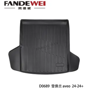 Use for Chevrolet AVEO 3D Car Floor Mat Luxury Carpet Easy to Clean Anti-slip Makers Custom All Weather Zero Formaldehyde Waterproof thumbnail-3