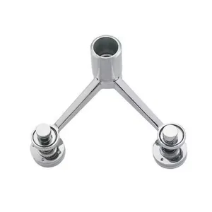 Wholesale Price Curtain Wall Spider 300mm Precision Casting SS316 Mirror Finish for Building Facade thumbnail-1