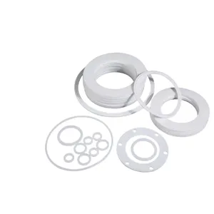 Elastic Expanded PTFE Gasket Soft Teflon Gasket Pipe Flange Sealing Gasket High and Low Temperature Corrosion Resistant Ready Stock Custom Made thumbnail-3