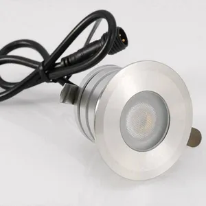 3w Stainless Steel Surface Cover 24v Dimmable In-ground Light Ip67 Produced by Feipu, Model Pndm-3w-a202 thumbnail-3