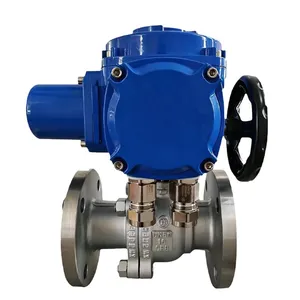 Manufacturer Direct Sales of High-quality Explosion-proof Electric Flange Ball Valve thumbnail-1