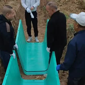 Glass Reinforced Plastic Drain Trough Load Class B125 for Pedestrian Areas thumbnail-4