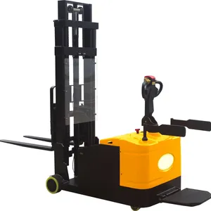2 Ton Electric Reach Truck for Warehouse Use Full Electric Stacker Forklift for Restaurant Industries for Sale thumbnail-1