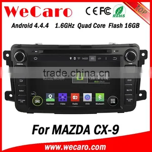 Wecaro Android 4.4.4 Navigation System 8" 2 Din for Mazda Cx-9 Car Dvd Audio Player tv Tuner thumbnail-1
