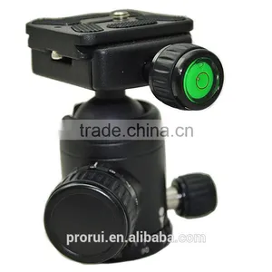 Tripod Monopod Heads Mini Ballhead 360 Degree Rotating Camera Mount Ball Head With 1/4" Mount and Thread For Digital Camera thumbnail-4
